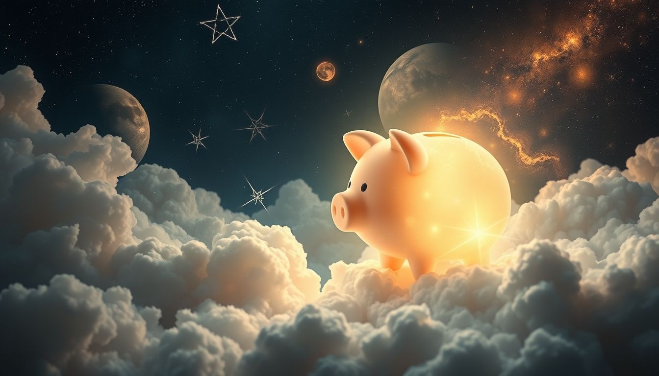 Een spaarpot als erfstuk symboliseert financiële trouw binnen families.