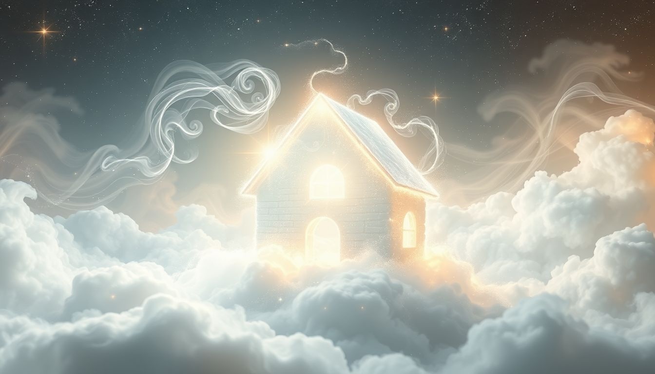 Dromen over witgekalkte huizen symboliseren vaak nieuwe beginnen en zuiverheid.