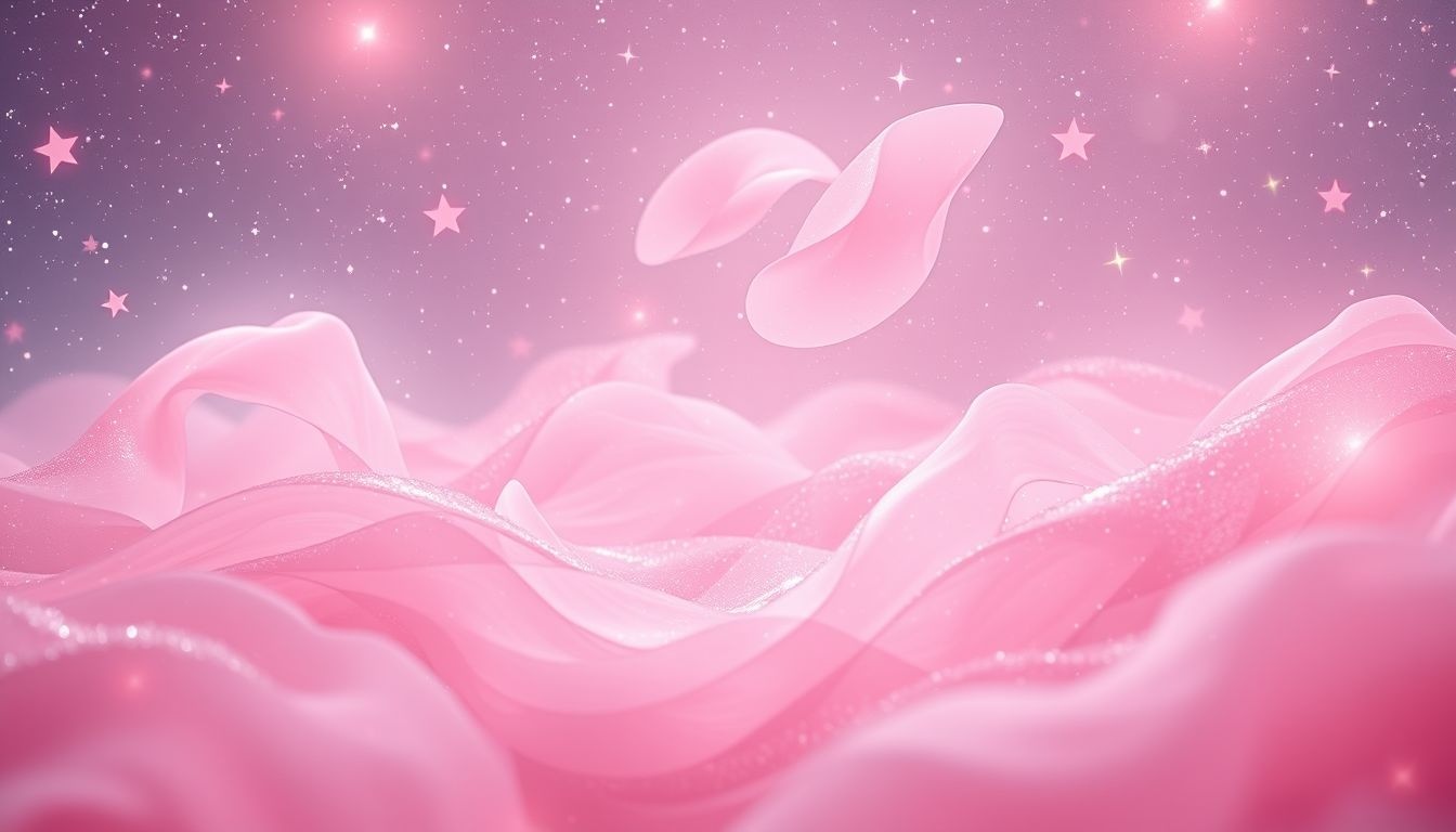 Roze nagellak dromen symboliseren vaak liefde en vrouwelijkheid.