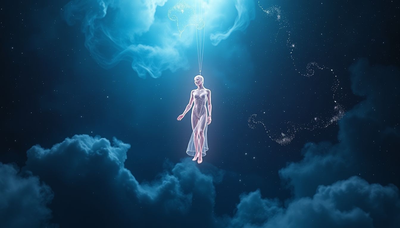 Droom over jezelf hangen symboliseert innerlijke strijd en zelfreflectie.