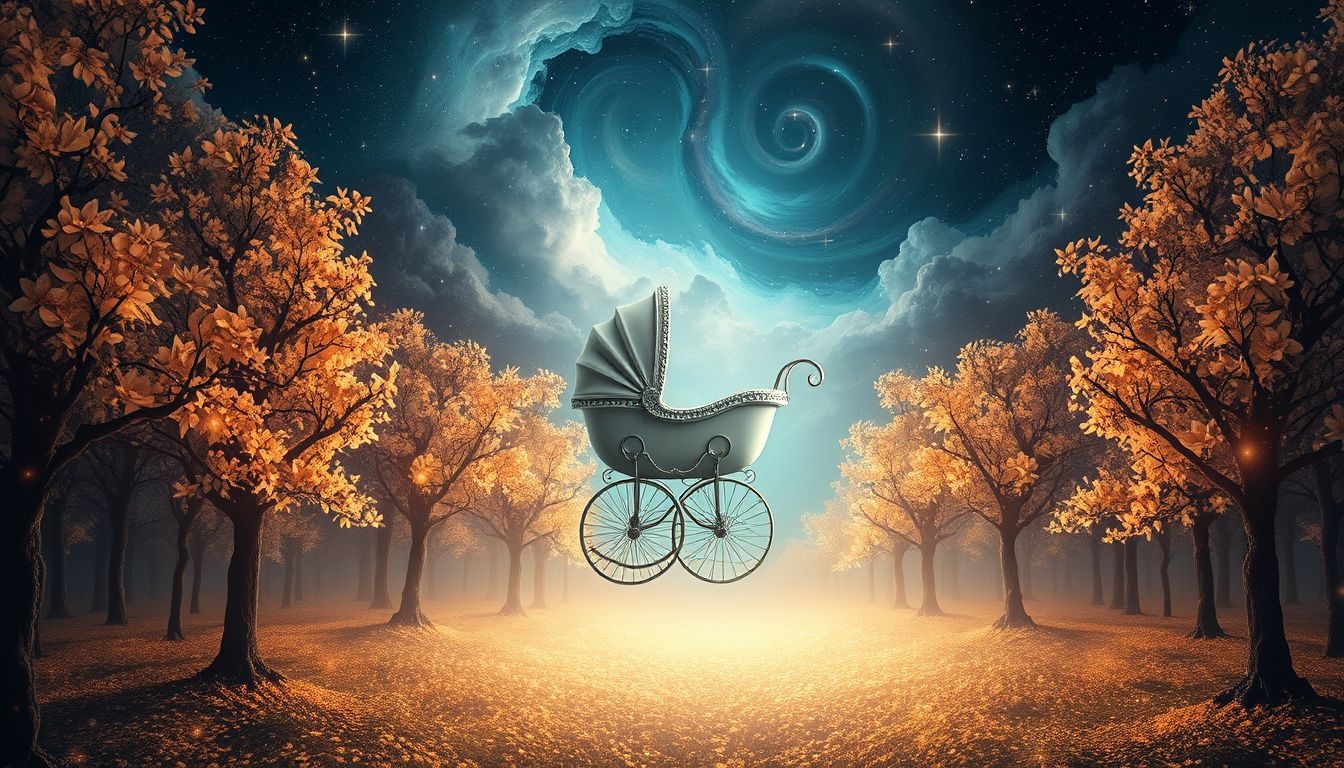 Een landau in het bos symboliseert afgeslotenheid en innerlijke ontdekking.