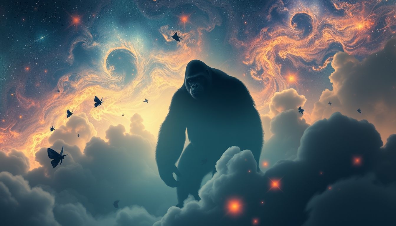 Een gorilla in je droom symboliseert innerlijke kracht en angst.