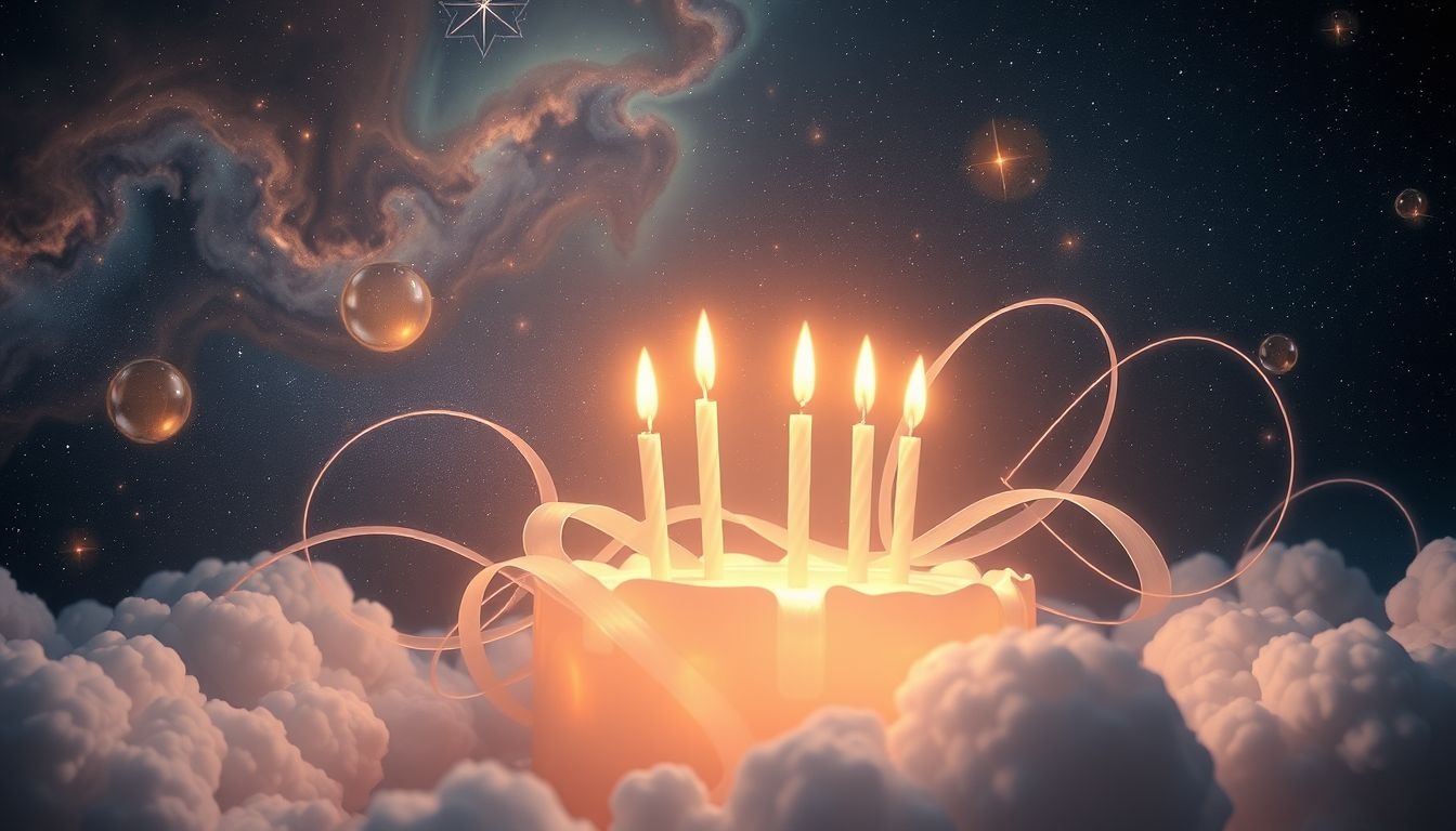 Dromen over verjaardagsfeest symboliseert nieuwe start en persoonlijke groei.