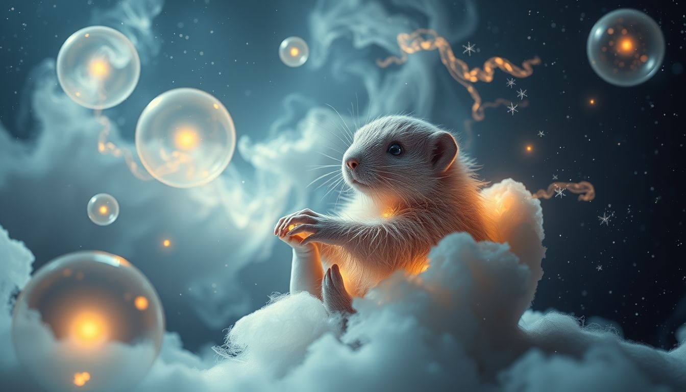 Dromen over zieke marmotten symboliseren vaak zorgen om gezondheid.