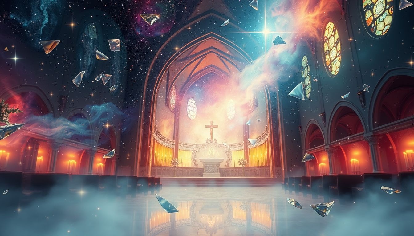 Een kerkconsecratiefeest symboliseert nieuwe spirituele begint te ontdekken.