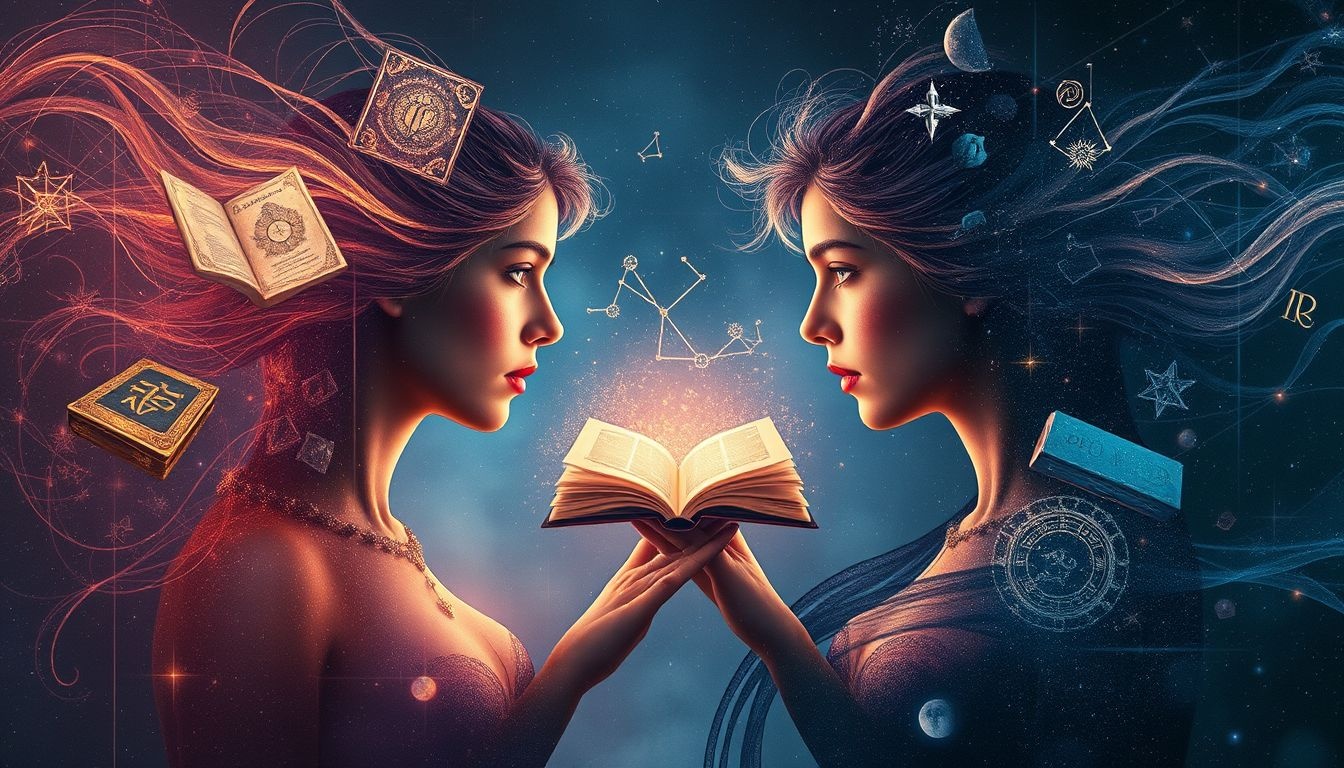 Ruzie met geleerde vrouw symboliseert innerlijk conflict en twijfel.