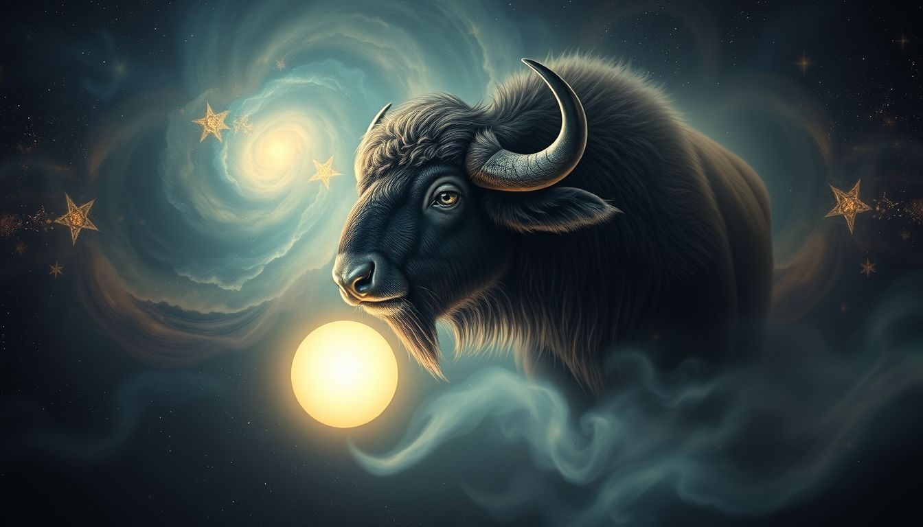 Een buffel in dromen symboliseert kracht en onverwachte geschenken.