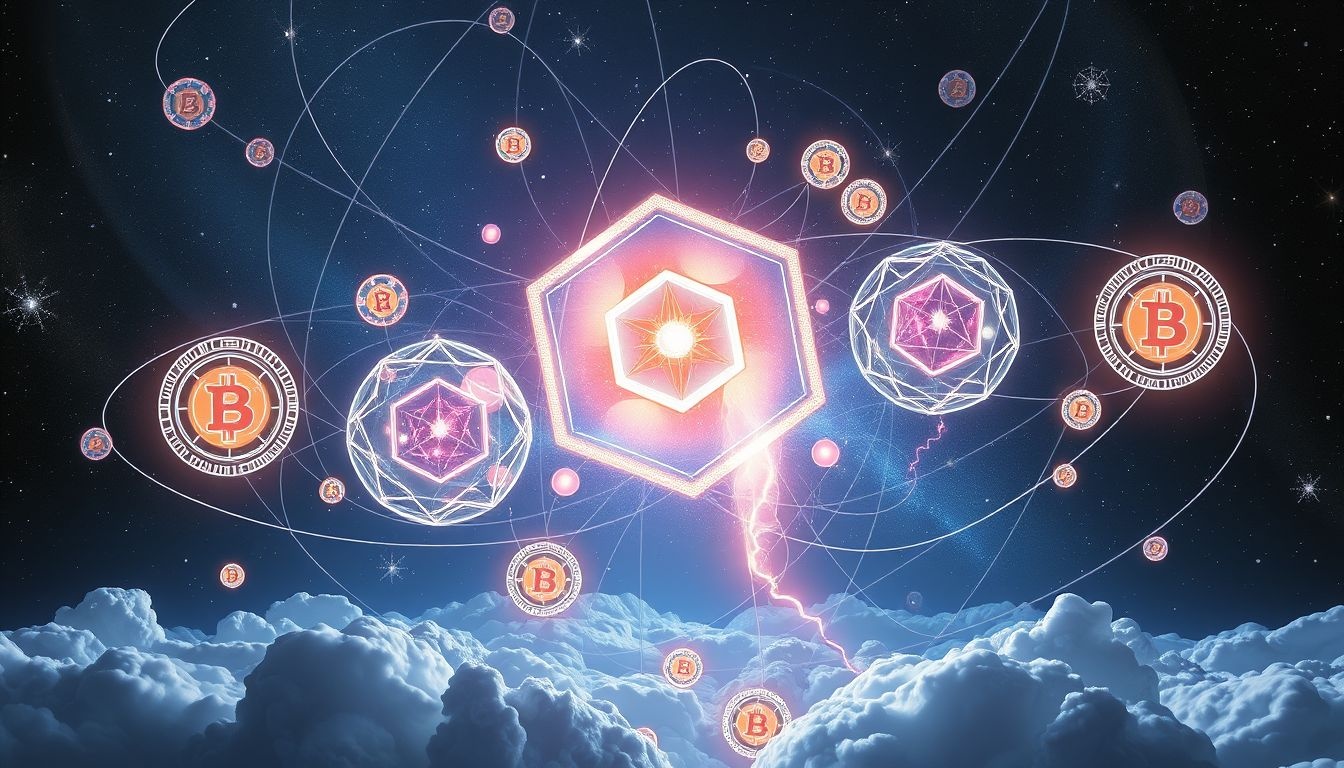 Dromen over Bill Gates en cryptocurrency symboliseren technologische innovatie en rijkdom.