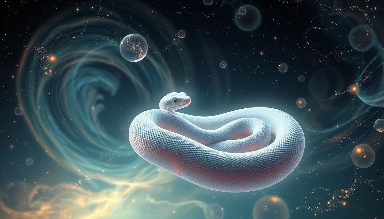 Een boa symboliseert innerlijke kracht en diepe rust in dromen.