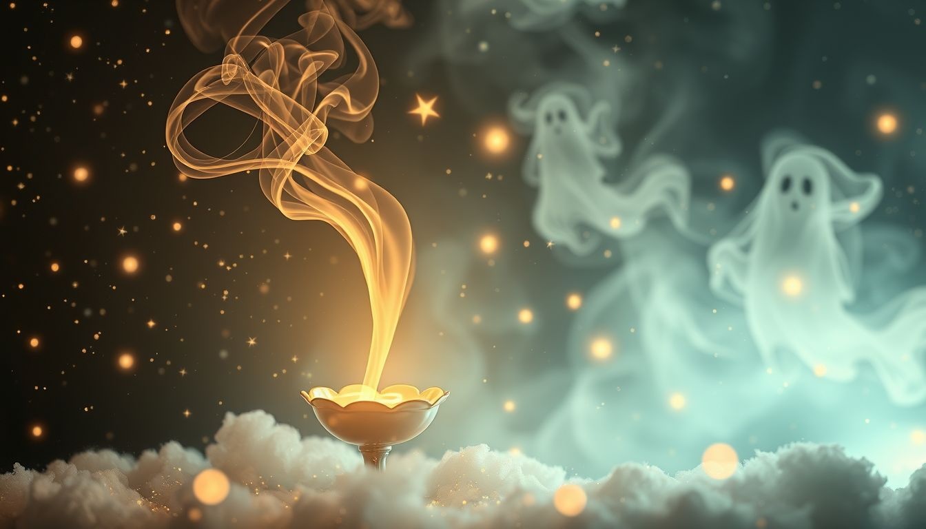 Een wierookvat in dromen over overledenen symboliseert spirituele verbinding.