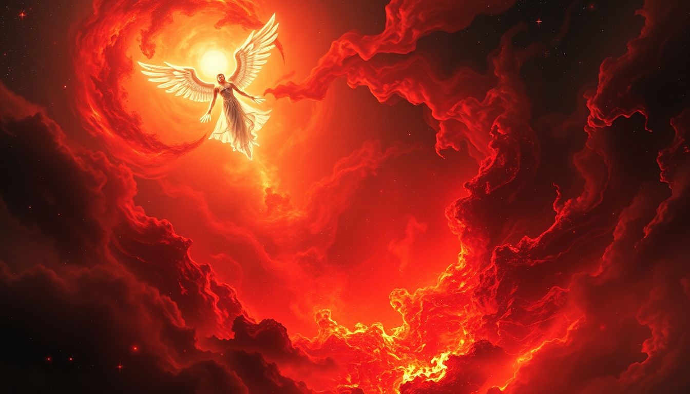 In Droom 22 symboliseert God ontmoeten in de hel innerlijke verlossing.