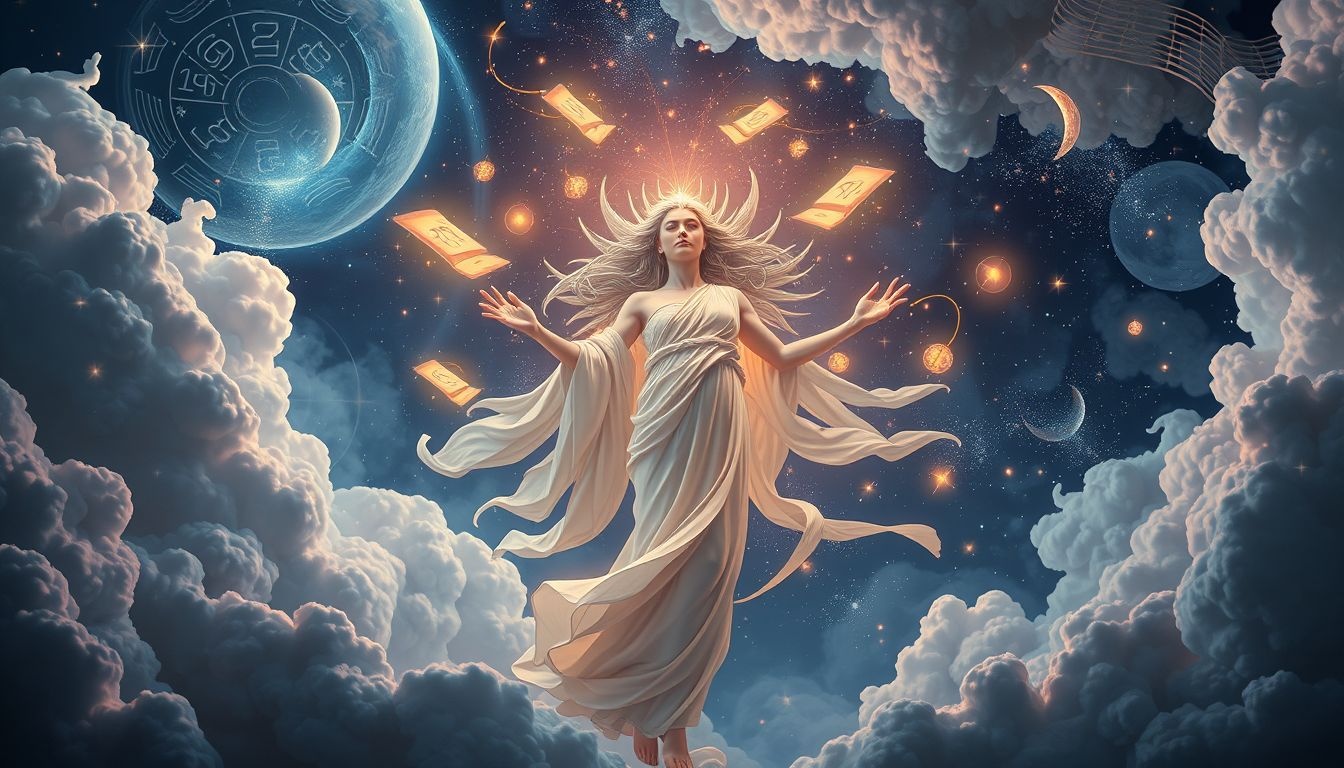 Hermes symboliseert wijsheid die in dromen naar je toe komt.