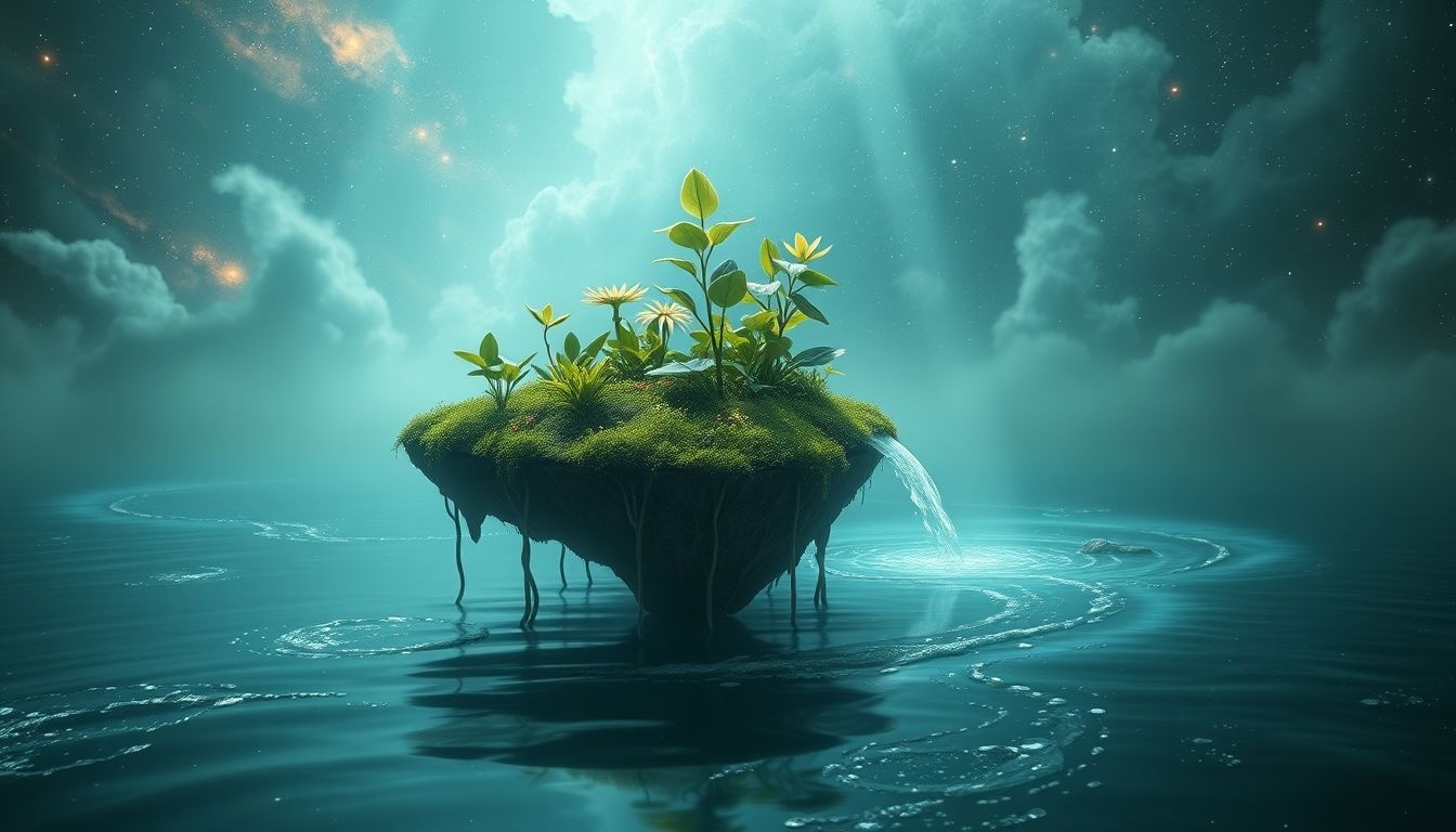 Een overstroming op een plantage symboliseert emotionele overweldiging.
