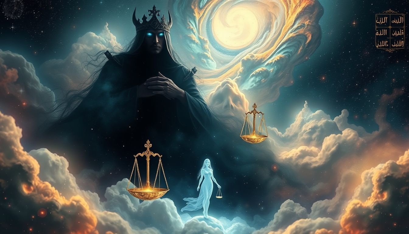 Een kalief die veroordeelt, symboliseert innerlijke schuld en zelfkritiek.
