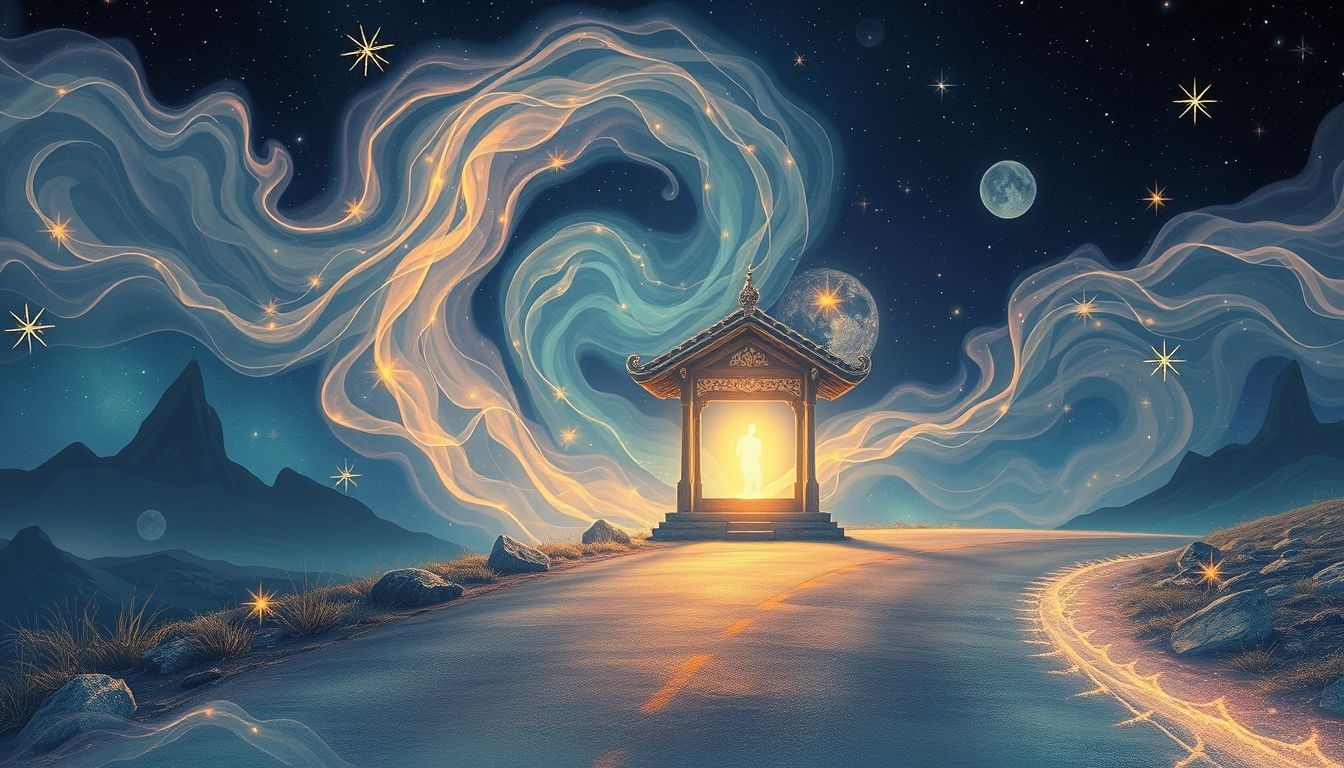 Droom 28 symboliseert verbondenheid en spirituele gemeenschap bij wegkapellen.