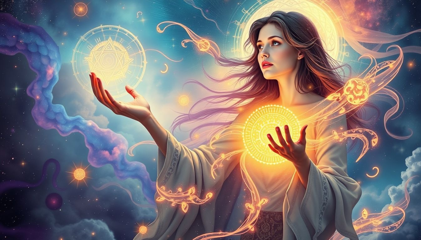 Een geleerde vrouw in dromen symboliseert wijsheid en levenslessen.