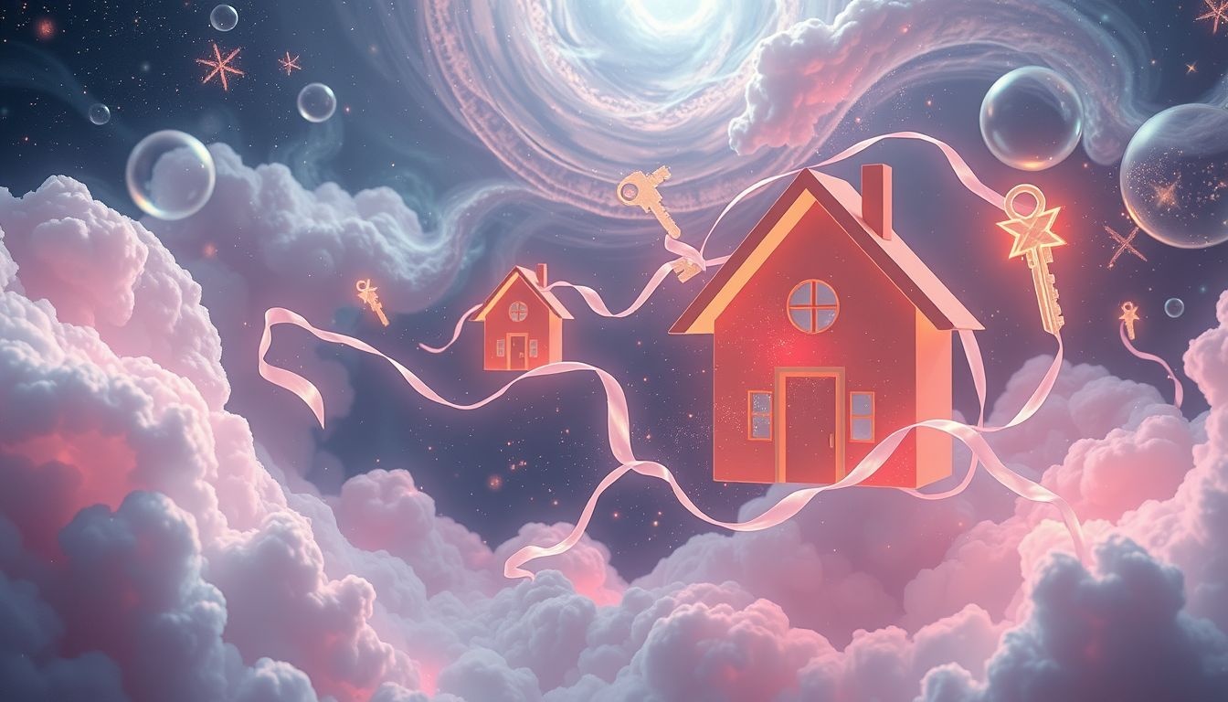 Een housewarming droom symboliseert vaak nieuw begin en groei.
