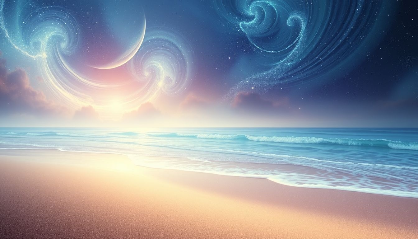 Verdwalen in een strandbaai symboliseert innerlijke onzekerheid en zoektocht.