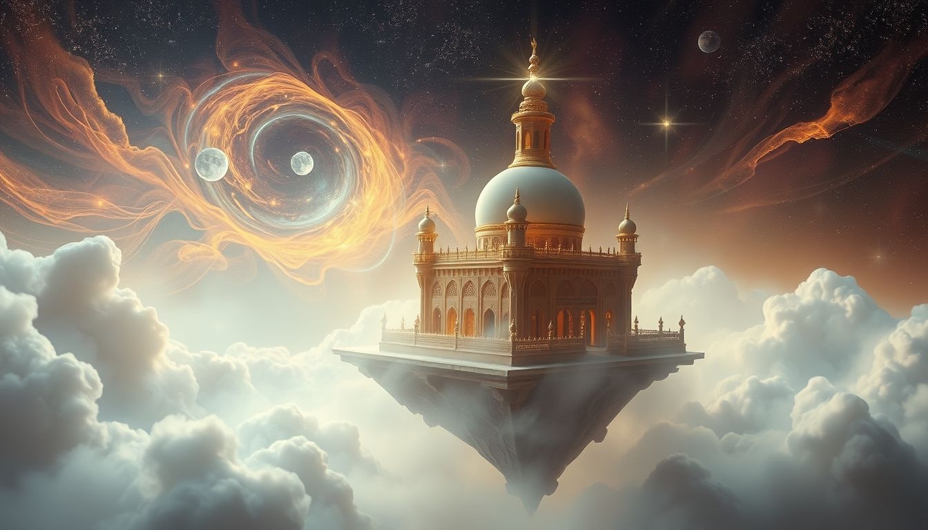 Een kalief in een paleis symboliseert macht en innerlijke leiding.