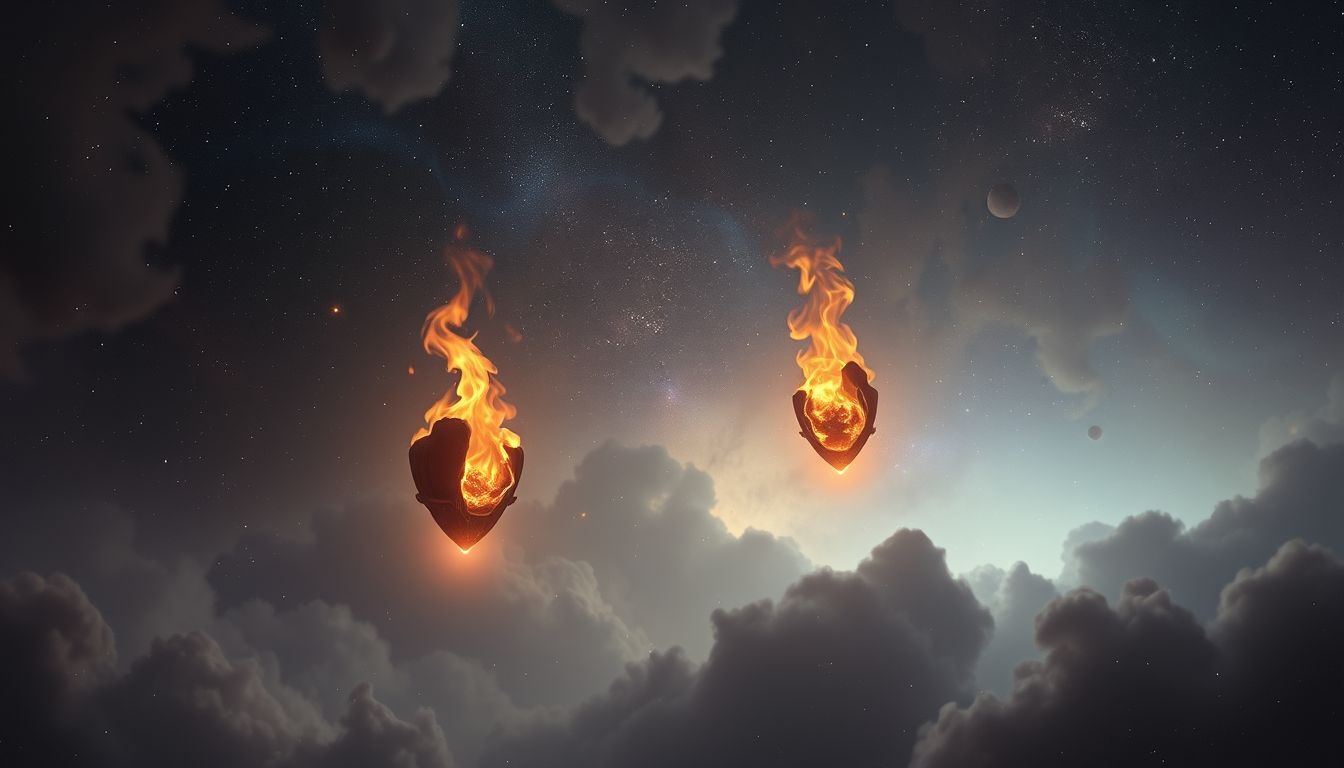 Dromen over oude brandplekken symboliseren genezing van emotionele wonden.