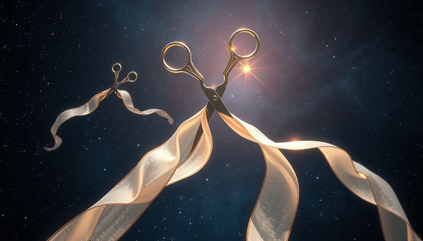 Een kleermakersschaar symboliseert keuzes en veranderingen in dromen.