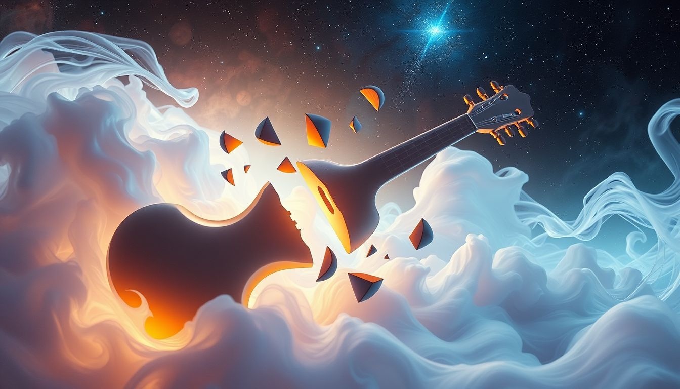 Dromen over verbrijzeling van een instrument symboliseren innerlijke frustratie.