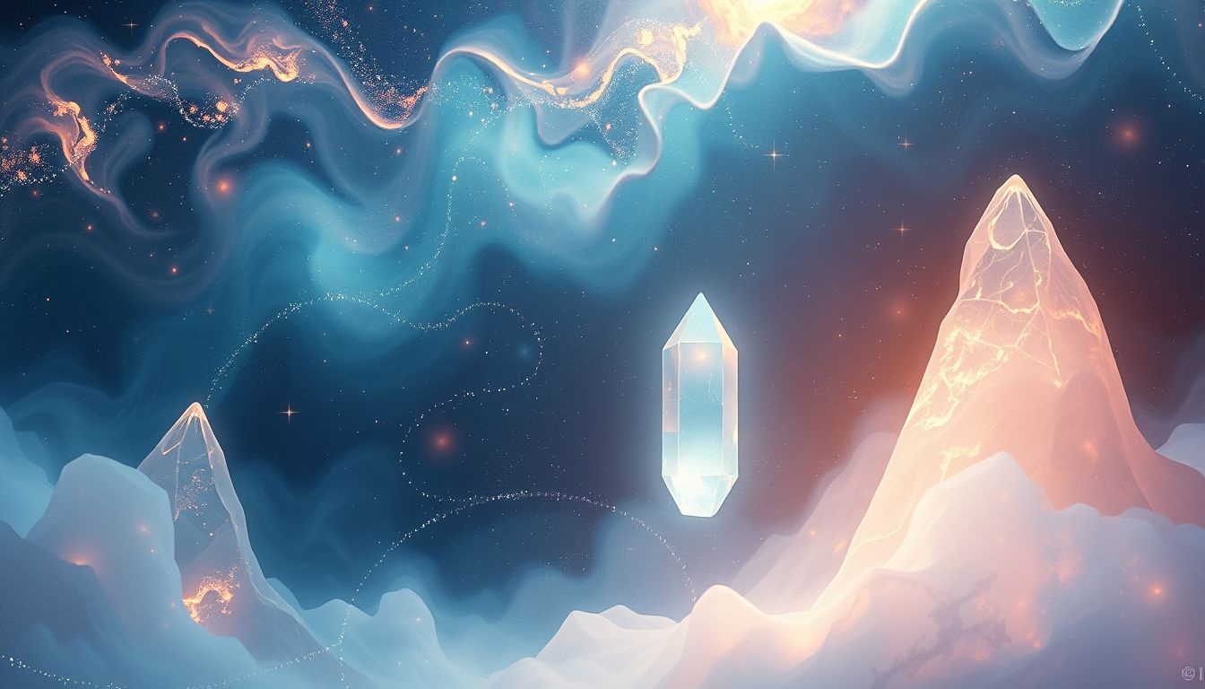 Het vinden van een kristal symboliseert helderheid en spiritueel inzicht.