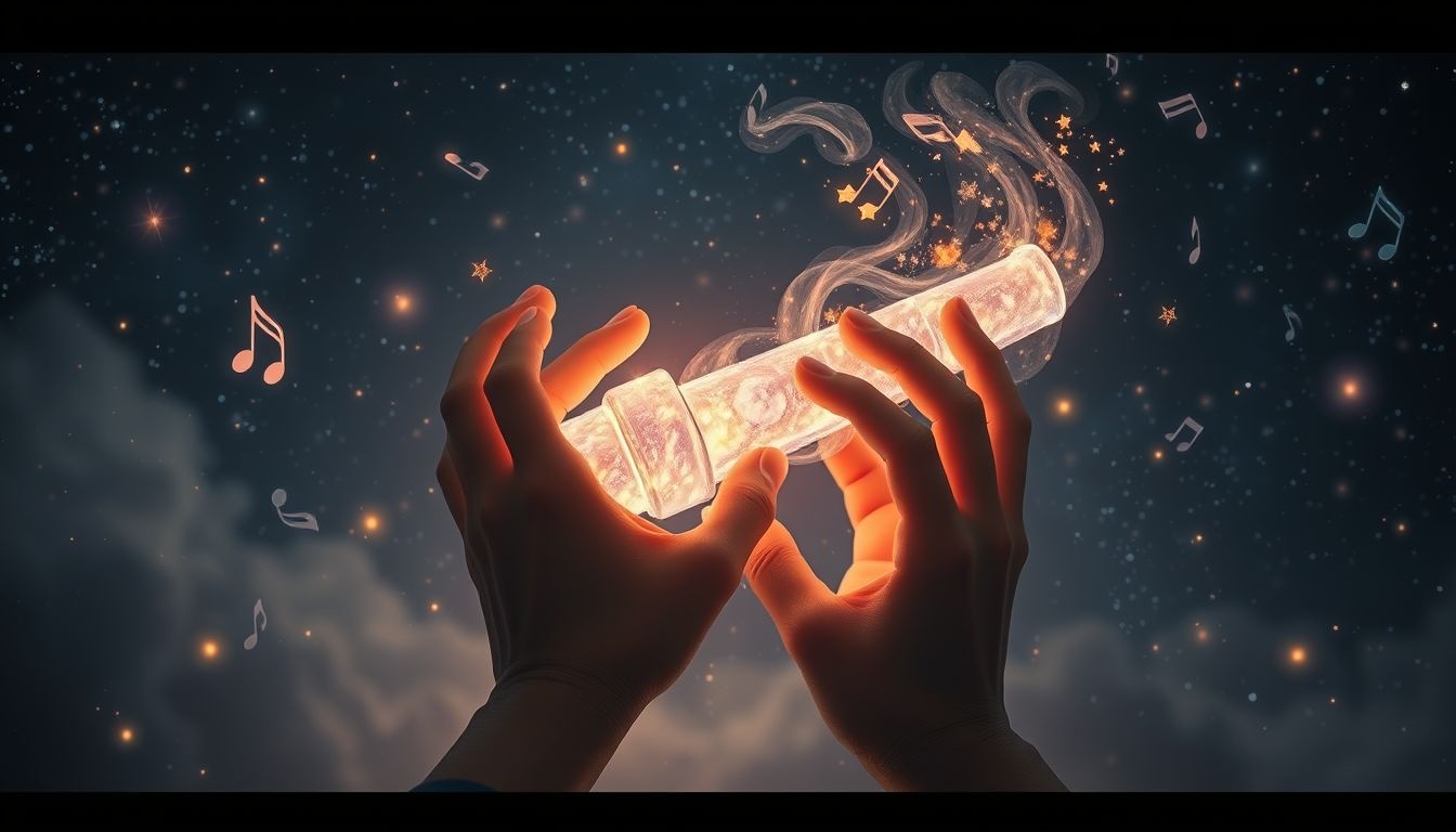 Een ocarina maken in dromen symboliseert creatieve zelfexpressie en groei.