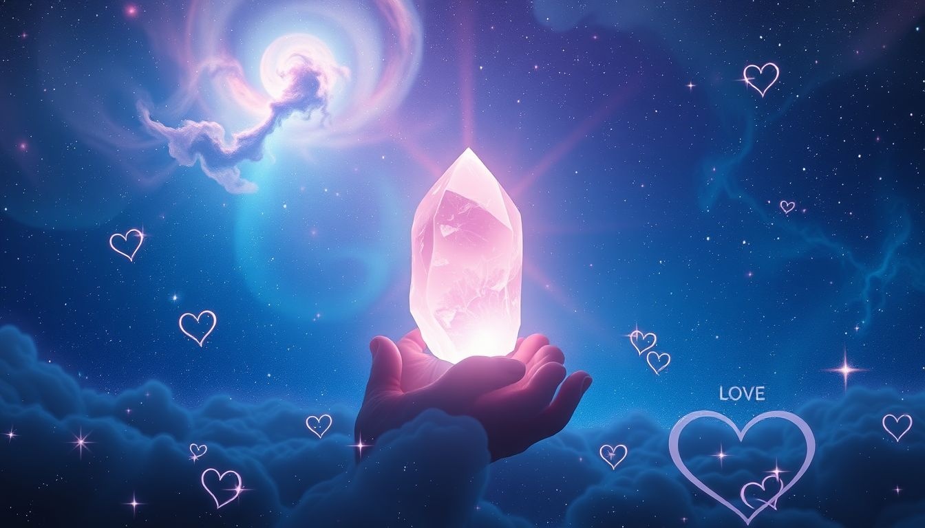 Rozenkwarts in dromen symboliseert heling, liefde en zelfacceptatie.