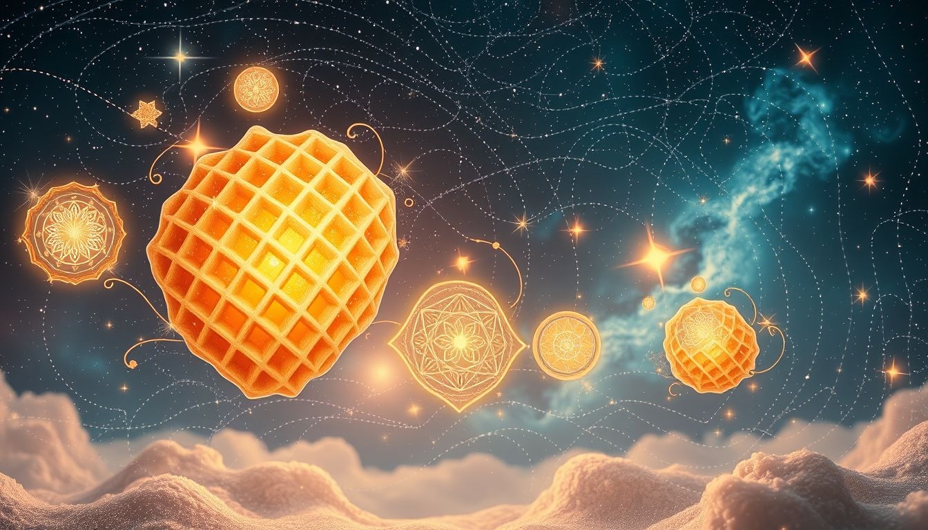 Wafels symboliseren vaak comfort, verwennerij en emotionele voldoening in dromen.
